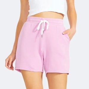 Lilac DrawString Shorts waist 16”